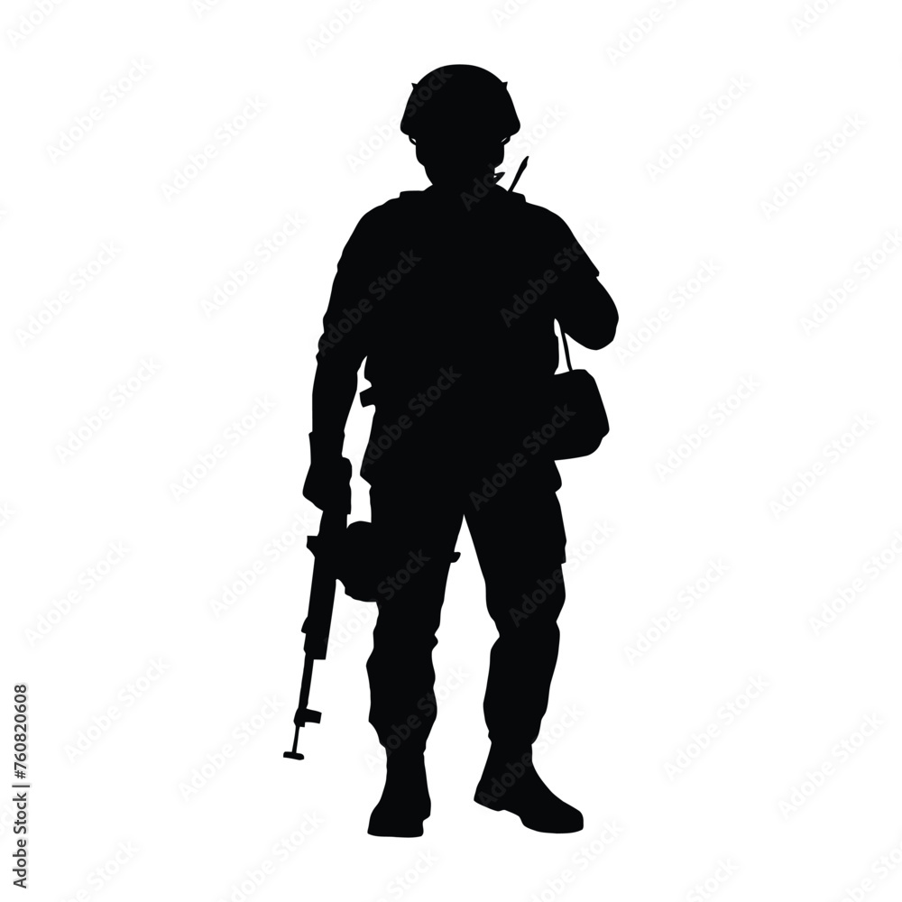 Soldier Silhouette Soldier Silhouette