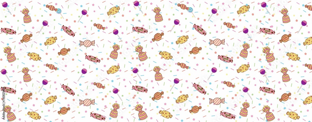 Texture background image, cute candy pattern Texture background image, cute candy pattern