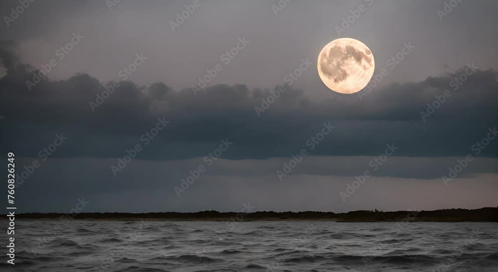 full moon covered in black clouds full moon covered in black clouds