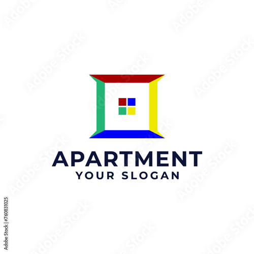 Apartment Logo Vector Premium Design - Premium Design.