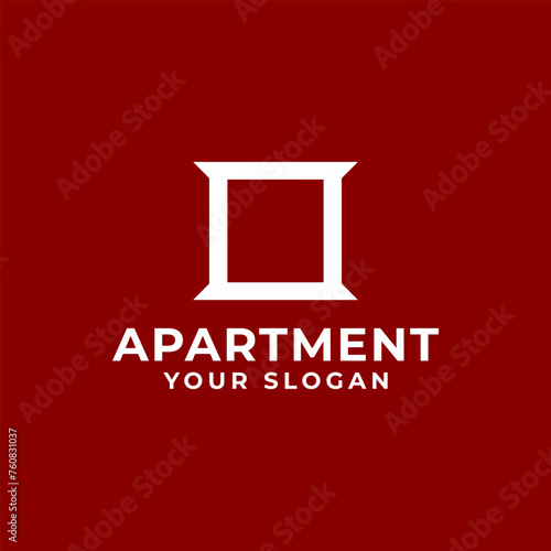 Apartment Logo Vector Premium Design - Premium Design.