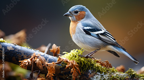 The common chaffinch or simply the chaffinch (Fringilla coelebs) is a common and widespread small passerine bird in the finch family photo