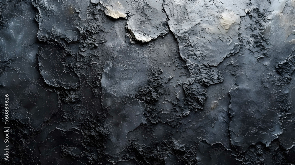 The allblack background, with its monochromatic depth and subtle grain