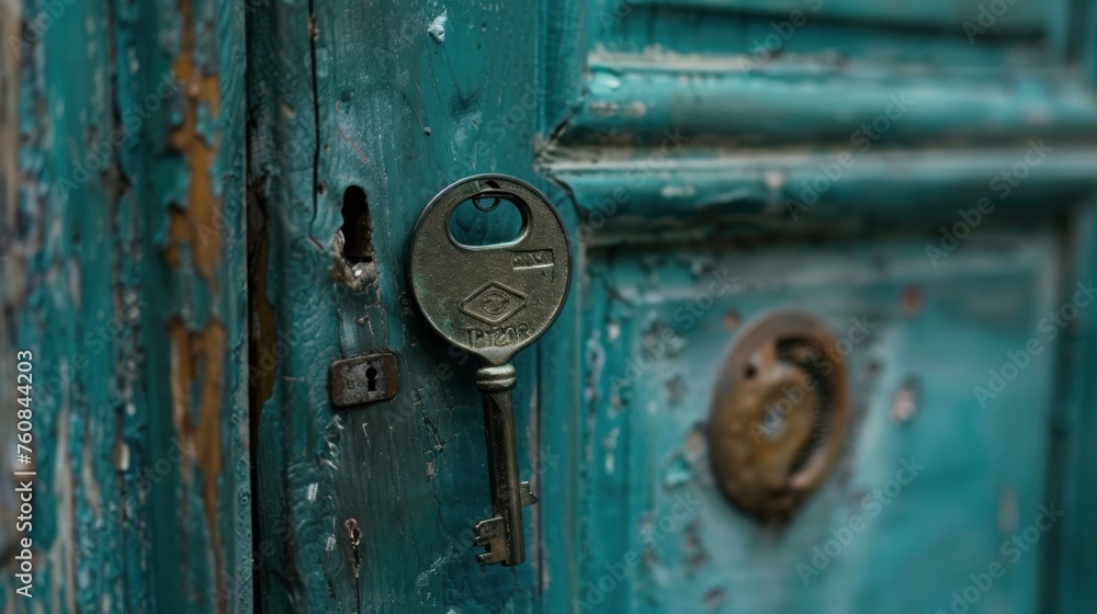 House key in the door House key in the door