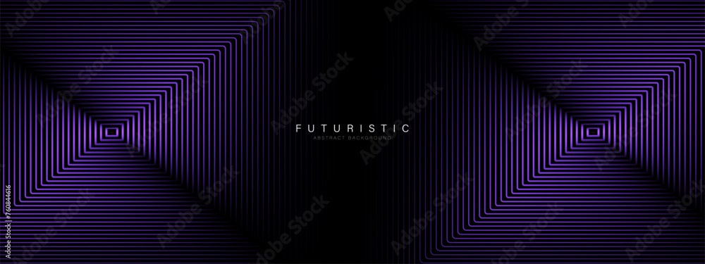 Futuristic abstract background. Glowing purple geometric lines graphic design. Linear pattern. Modern future technology concept. Suit for cover, poster, banner, brochure, presentation, website Futuristic abstract background. Glowing purple geometric lines graphic design. Linear pattern. Modern future technology concept. Suit for cover, poster, banner, brochure, presentation, website
