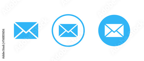 Envelope icon set