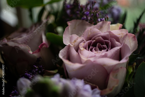 Rose im Blumenstrauß