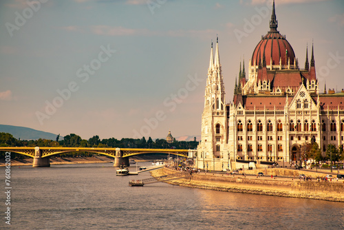 Stunning Orszaghaz - The Hungarian Parliament Building by the Danube, Budapest