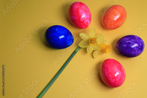 Easter celebration of the spring holiday