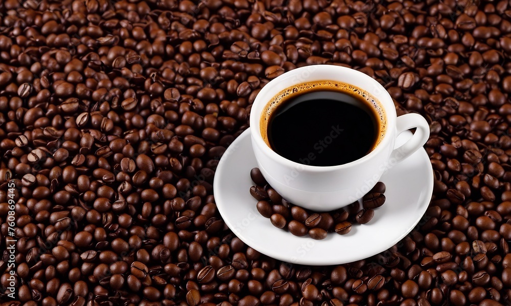 cup coffee beans, hot coffee, espresso coffee cup with beans, coffee bean background cup coffee beans, hot coffee, espresso coffee cup with beans, coffee bean background