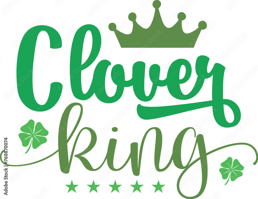 Fototapeta premium Clover king