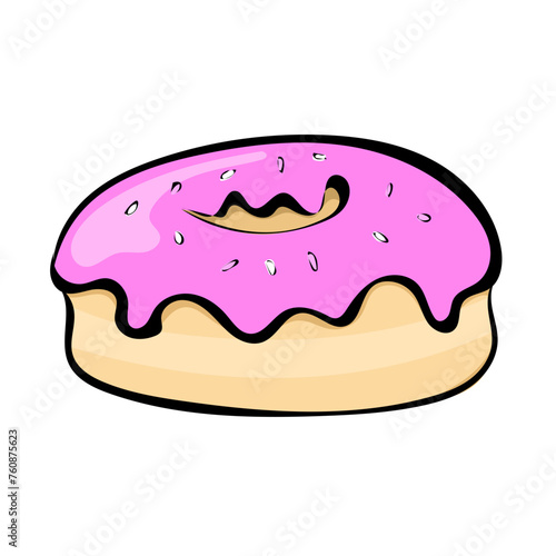 Pinker Donut