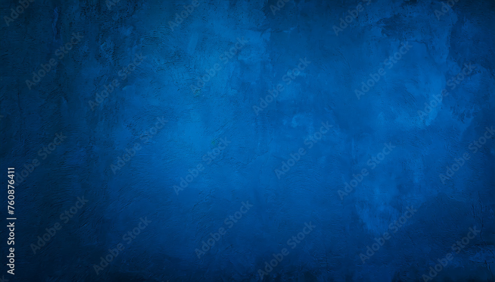 A blue texture background, blue plaster wall, with light spots of light, as a background, template, banner or page.