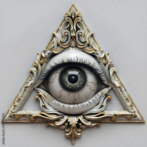 Fototapeta the all seeing eye