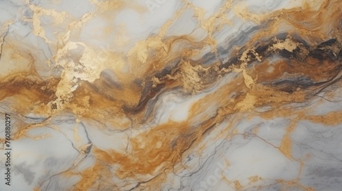 Marble texture with golden veins, Concept of luxury, elegance, and natural stone design 