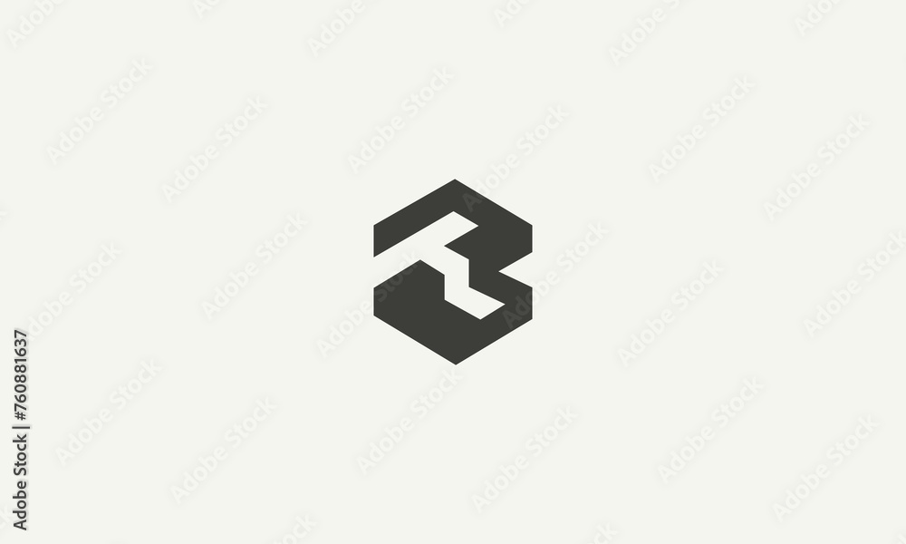 BT initials monogram simple logo design vector illustration BT initials monogram simple logo design vector illustration