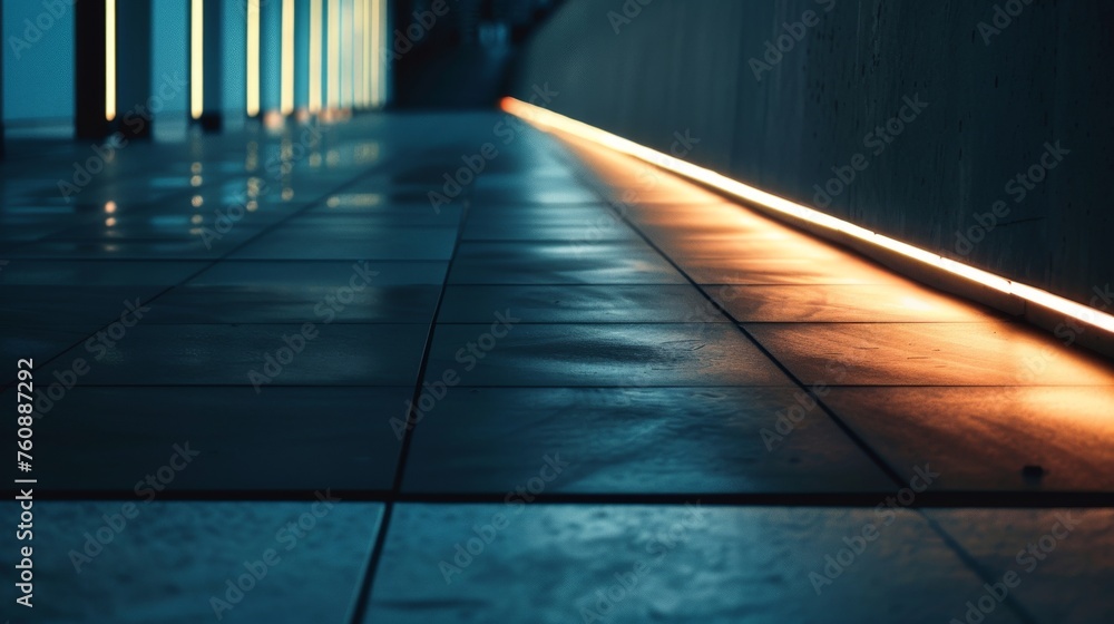 Indoor corridor with serene warm lighting. Softly lit pathway in modern building interior. Mysterious atmosphere in a corridor with a glowing light strip. Indoor corridor with serene warm lighting. Softly lit pathway in modern building interior. Mysterious atmosphere in a corridor with a glowing light strip.