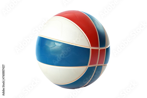 colorful volleyball isolated on transparent background