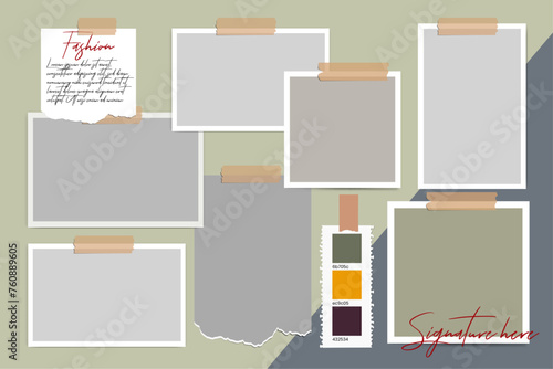 Stunning lifestyle  creative mood board