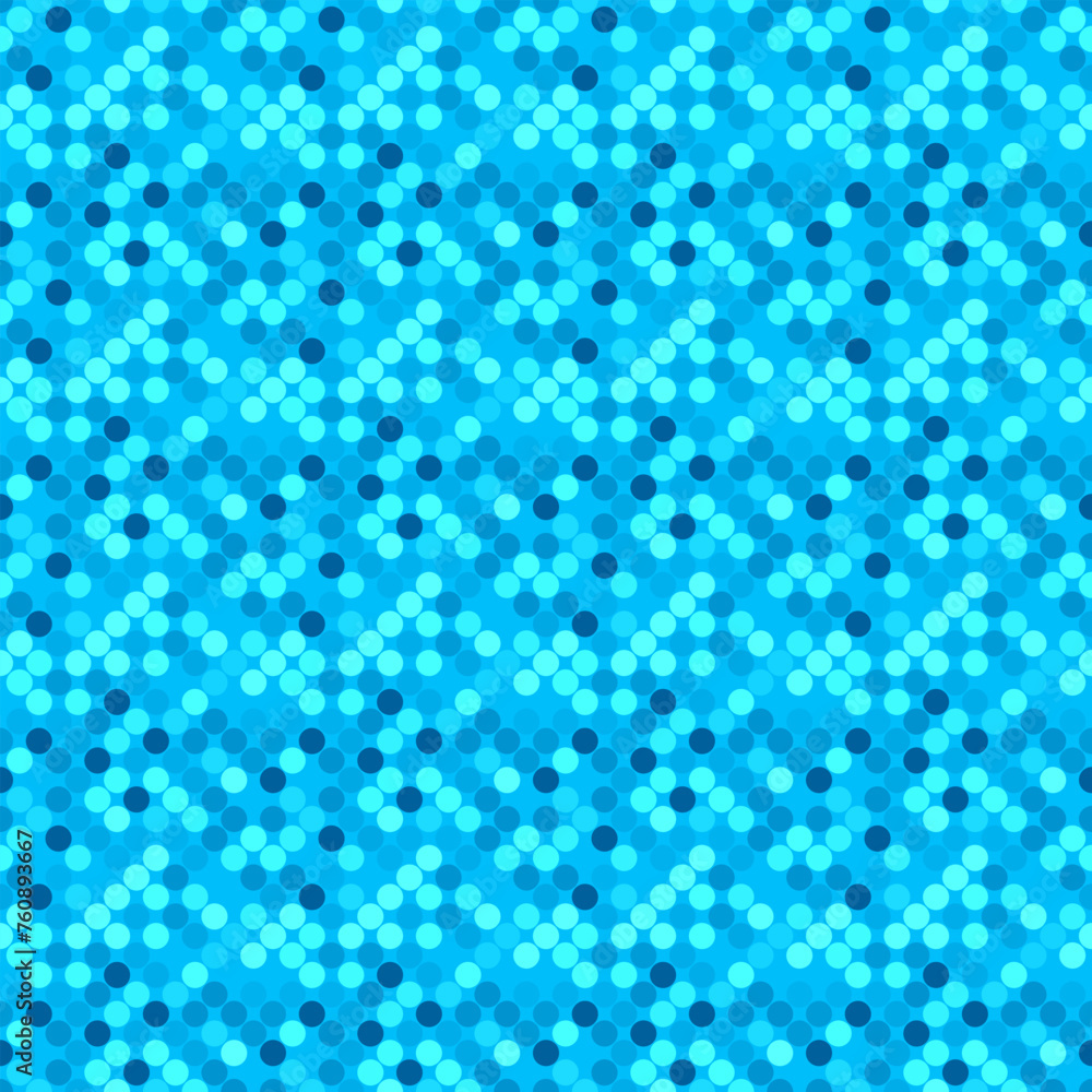 Cyan abstract geometrical seamless dot pattern background - blue vector graphic Cyan abstract geometrical seamless dot pattern background - blue vector graphic