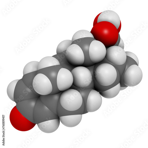 Vamorolone drug molecule. photo