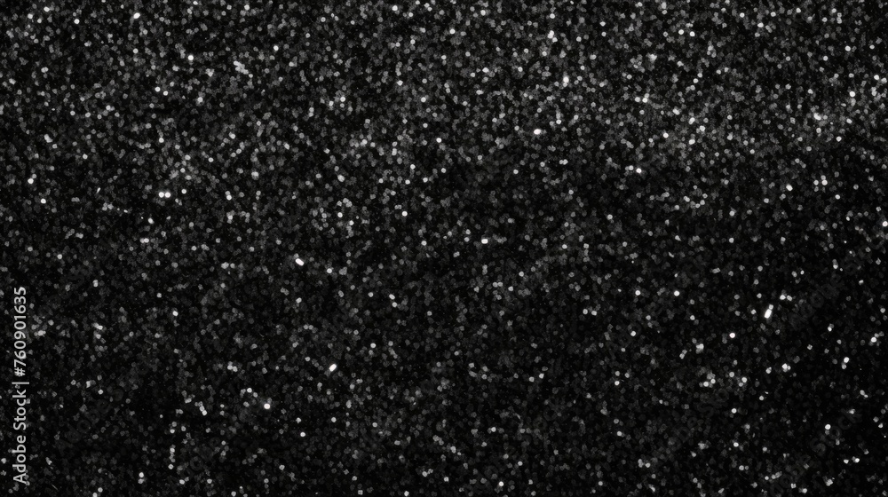 Monochrome Glitter Sparkles Background