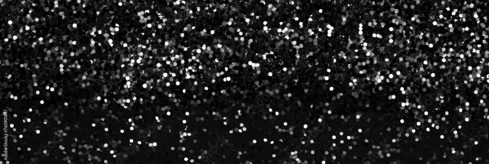 Black and White Glitter Abstract Texture