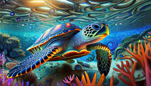 tortue marine © David Bleja