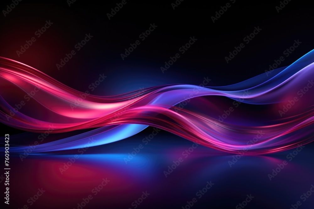 Elegant Wavy Motion Background in Cool Tones Elegant Wavy Motion Background in Cool Tones