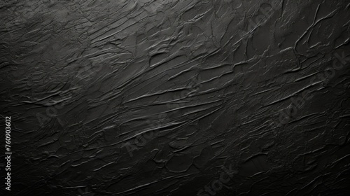 Black Textured Background with Subtle Wave