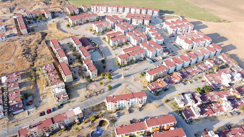 DRONE PHOTOGRAPHY IN THE LIVING AREA IN ATLIXCO PUEBLA MEXICO