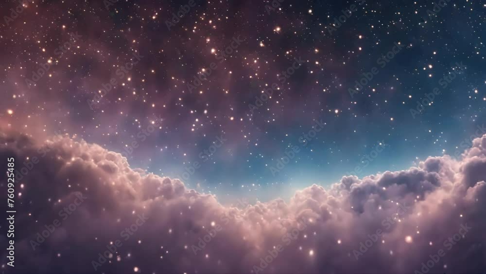 cosmic sky background, abstract swirls cosmic, cosmic backgrounds, Glowing galaxies and stars passing footage video background, calming video, relaxing videos