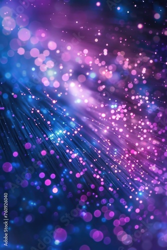 Swirling Particles Abstract Background