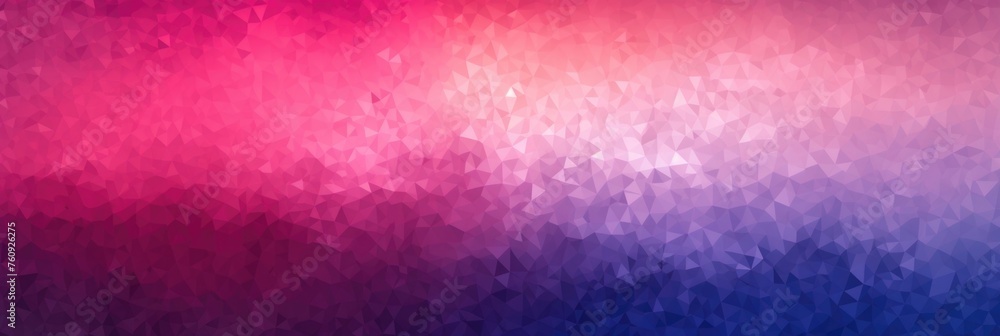 Pink to Purple Polygonal Mosaic Background
