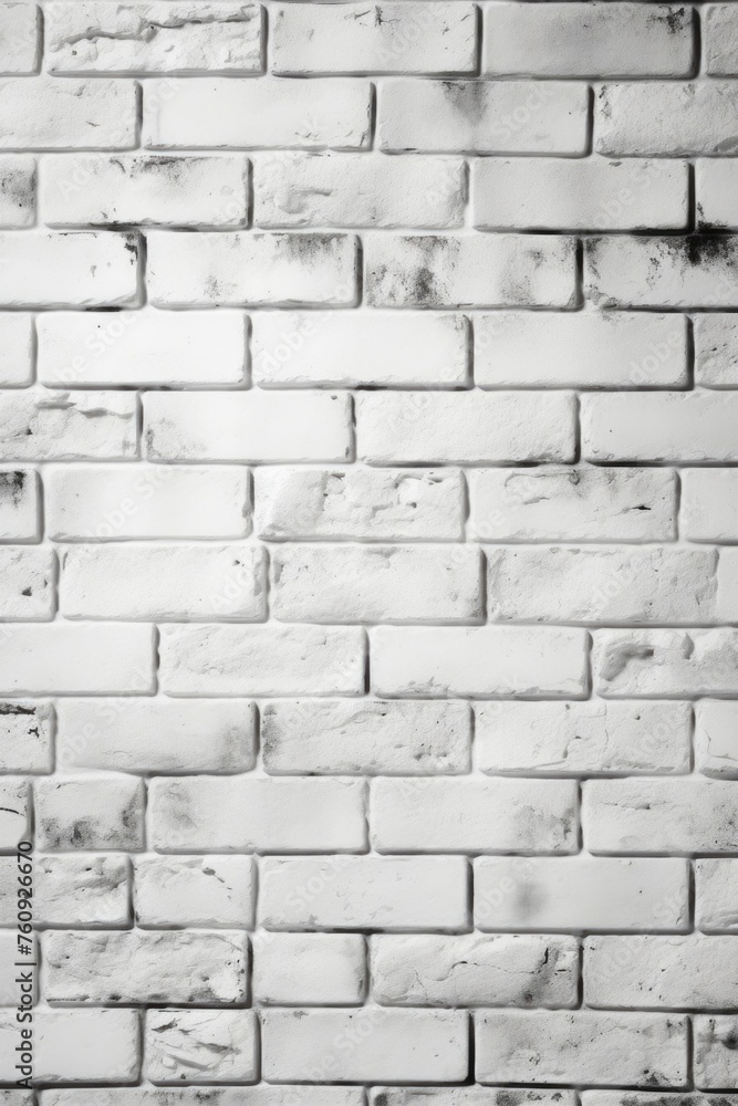 Fototapeta premium White Brickwork for Rustic Background