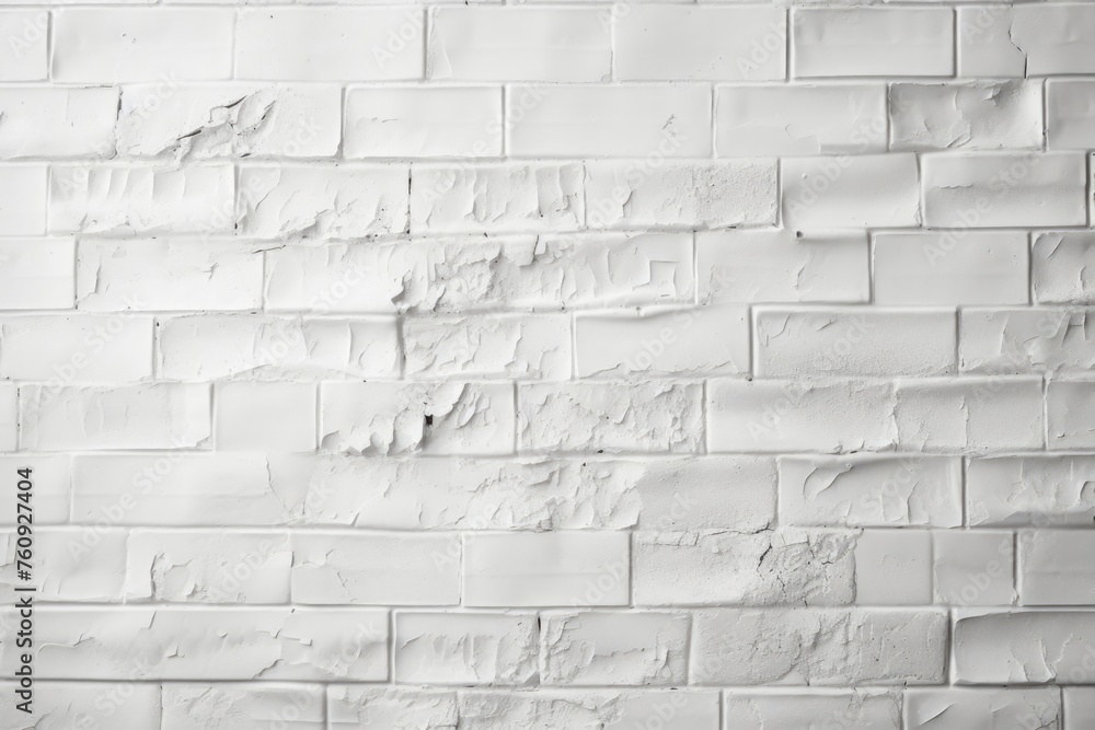 Fototapeta premium White Brickwork for Rustic Background