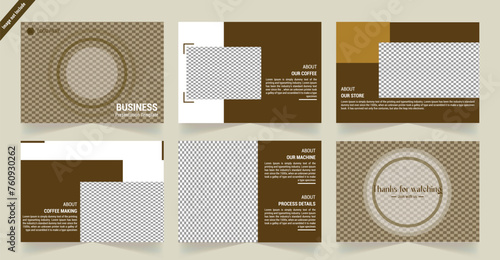 Coffee Shop Business Presentation Template