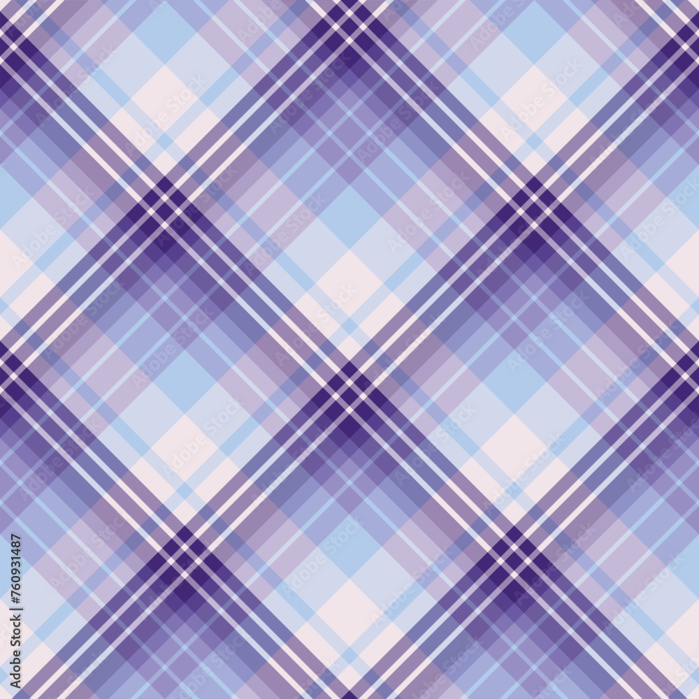 Seamless pattern in comfortable violet and light blue for plaid, fabric, textile, clothes, tablecloth and other things. Vector image. 2 Seamless pattern in comfortable violet and light blue for plaid, fabric, textile, clothes, tablecloth and other things. Vector image. 2