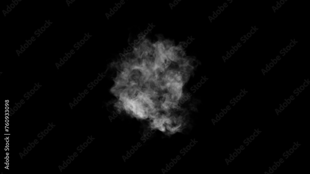 Smoke, steam explosion or puff Smoke, steam explosion or puff