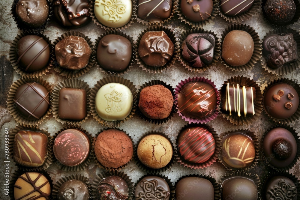 set of chocolate candies chocolate bar on a black background set of chocolate candies chocolate bar on a black background