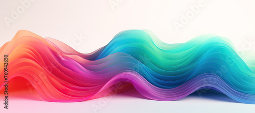 colorful wave pattern  gradation 147