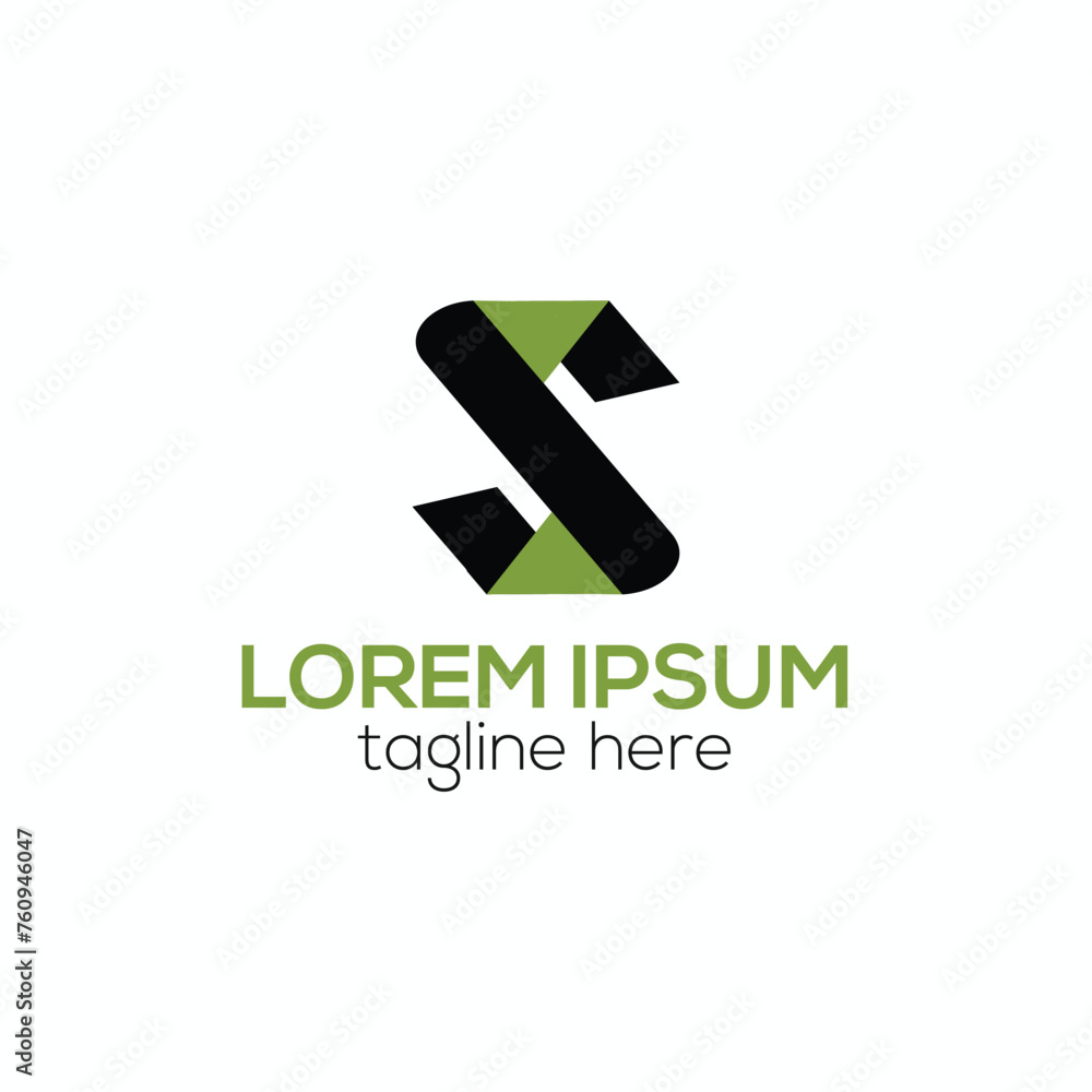 Modern S letter abstract logo design concept isolated vector template illustration Modern S letter abstract logo design concept isolated vector template illustration