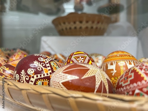 Ukrainian Easter Eggs on Display