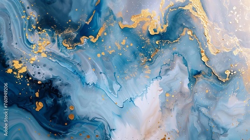 Captivating Large Stroke Oil Painting with Brushstrokes and Golden Elements, Abstract Art