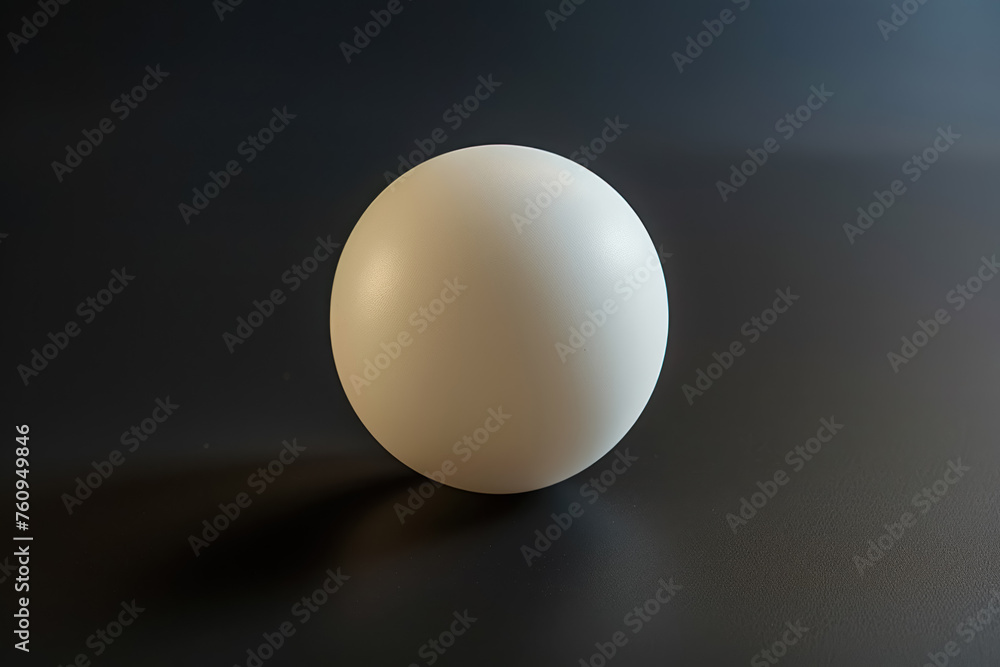 minimalistic white sphere on dark backdrop minimalistic white sphere on dark backdrop