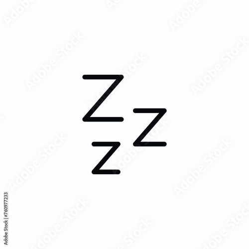 Sleep ZZZ Bedtime Snooze icon