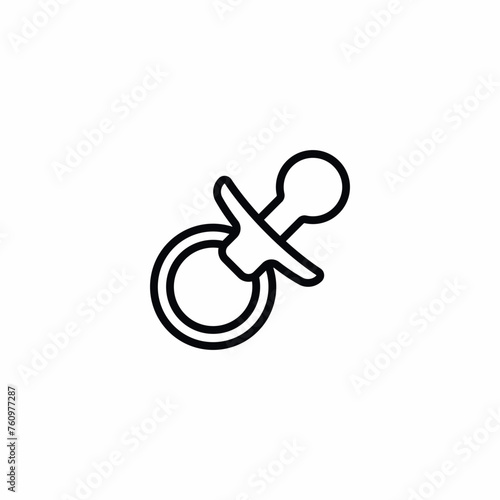 Baby Pacifier Soothe Nipple icon