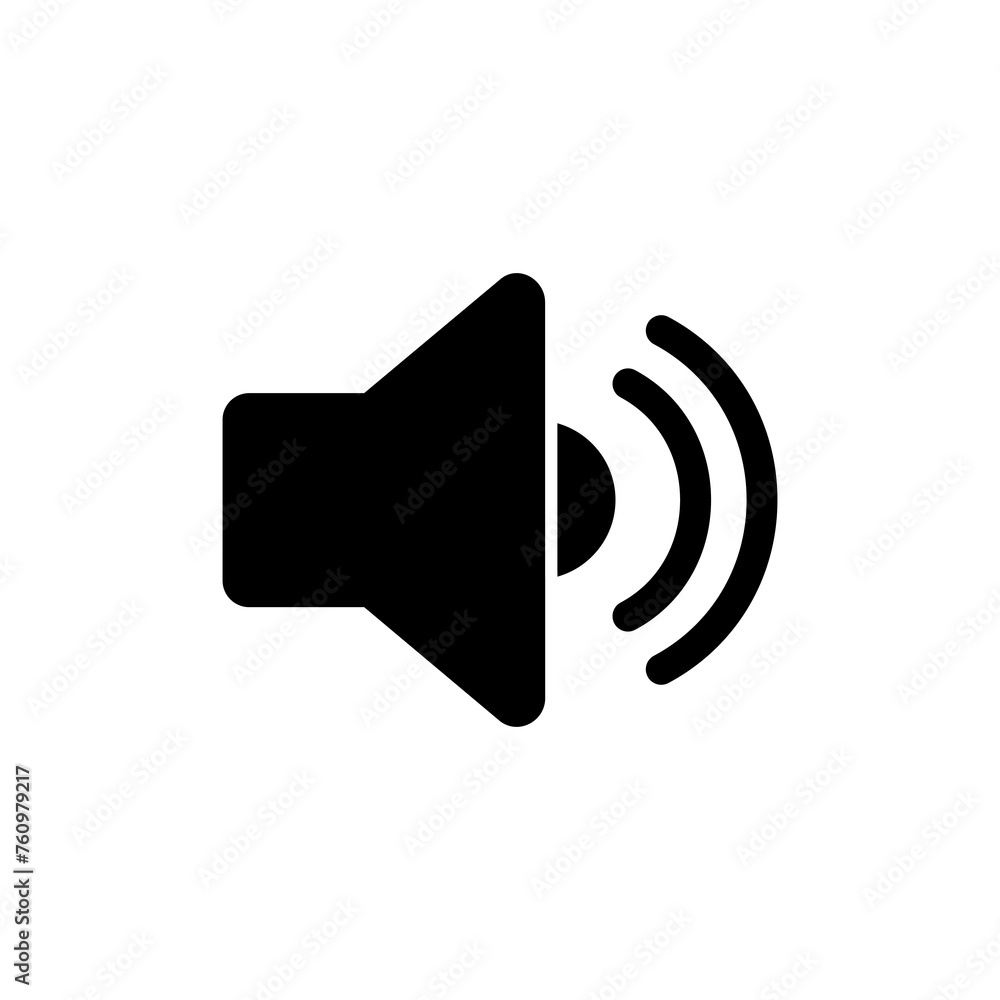 Speaker icon vector isolated on white background. Volume icon. Loudspeaker icon vector. Audio. Sound Speaker icon vector isolated on white background. Volume icon. Loudspeaker icon vector. Audio. Sound