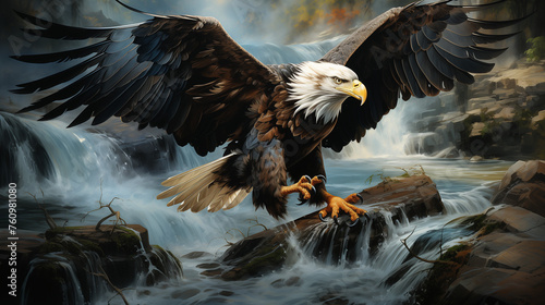 american bald eagle © qaiser