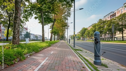The Integration of Bicycle Paths in Public Spaces for Cyclists in the City